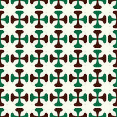 Retro background. Seamless pattern. Vector. レトロなパターン 
