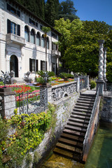 Fototapeta premium Villa Monastero, Lake Como, Italy