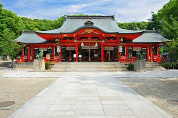 Fototapeta premium 日本 神戸三宮の生田神社