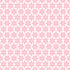 Retro Seamless Pattern Flowers Rose