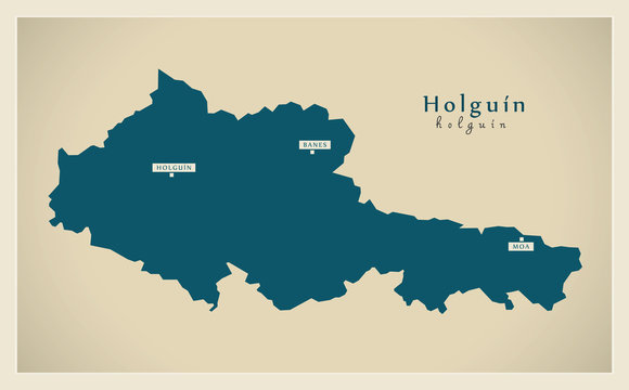 Modern Map - Holguin CU