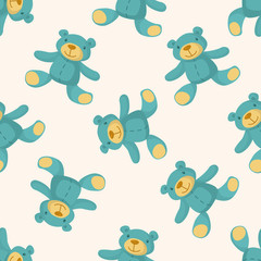 baby toy , cartoon seamless pattern background