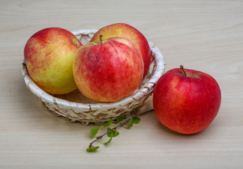 Few apples