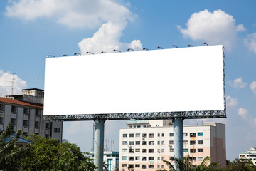 Blank billboard.