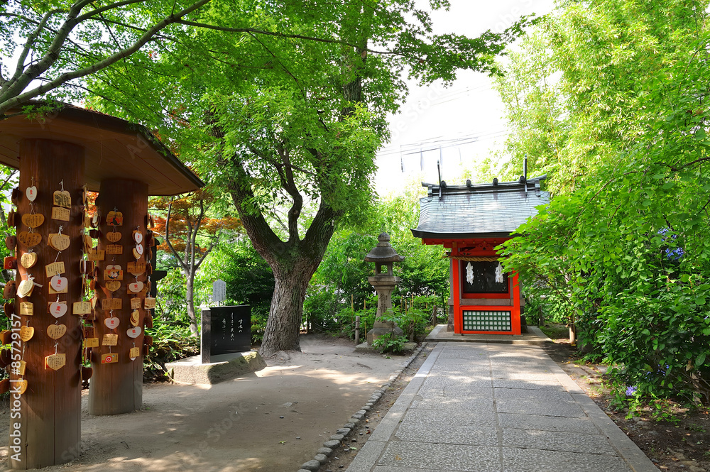 Poster 日本 神戸三宮の生田神社