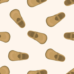 shoe style , cartoon seamless pattern background