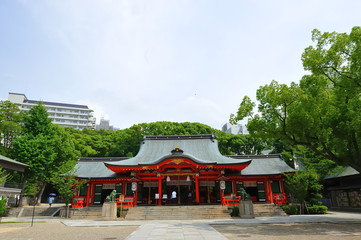 Fototapeta premium 日本 神戸三宮の生田神社