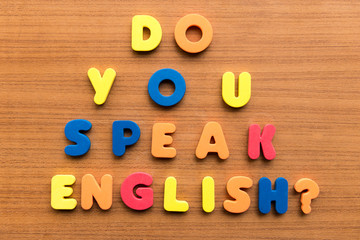 do you speak english