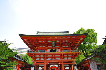 日本 神戸三宮の生田神社