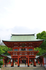 Fototapeta premium 日本 神戸三宮の生田神社