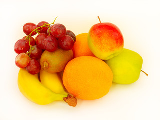 Naklejka na ściany i meble harvest of ripe juicy fruit