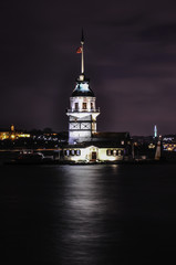 Fototapeta premium The Maiden’s Tower in İstanbul, Turkey