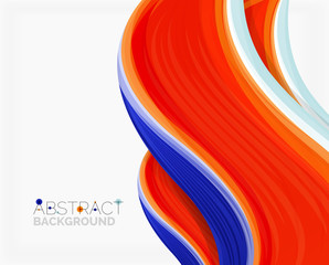 Abstract realistic solid wave background