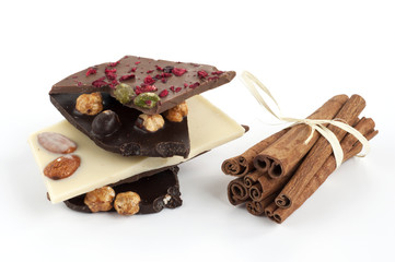 Chocolate and cinnamon 