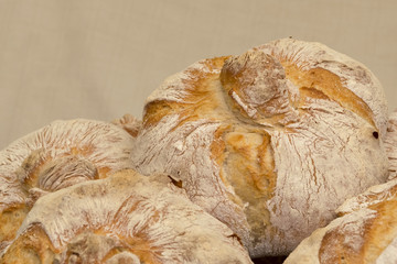 Closeup to traditional bread