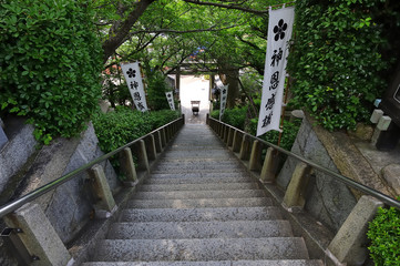Fototapeta na wymiar 神戸北野天満神社