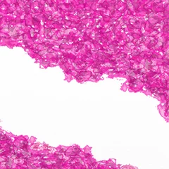 Photo sur Plexiglas Abstraction classique fond rose décoré