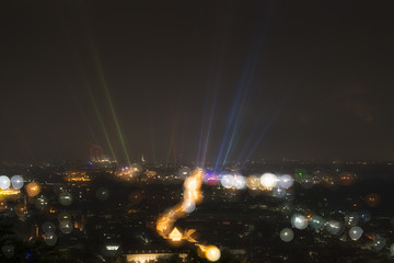 Karlsruhe, Nachtaufnahme