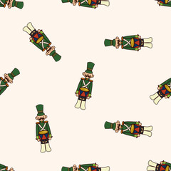 Toy Soldiers , cartoon seamless pattern background
