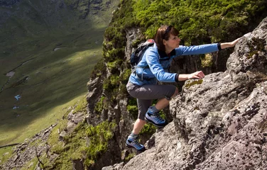 Gardinen Climbing in the Lake District © Duncan Andison