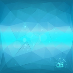 Vintage summer poster