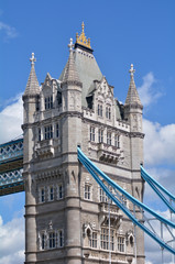 Fototapeta na wymiar Tower Bridge in London - England UK