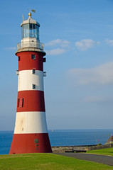 Smeaton´s Tower on the Hoe at Plymouth, Devon. 