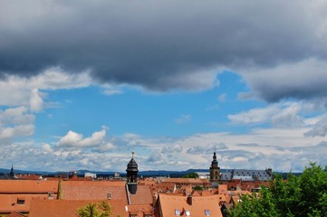 Himmel über Bamberg