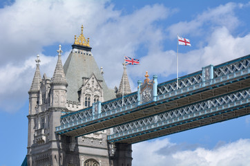Fototapeta na wymiar Tower Bridge in London - England UK