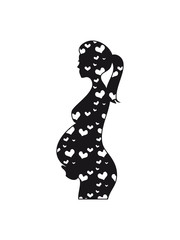 Pregnant art pattern