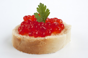 Caviar sandwich