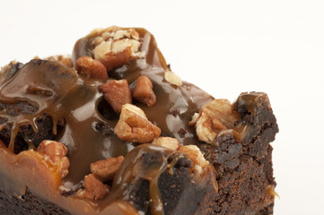 Chocolate cake piece