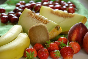 Obst verschiedene Sorten