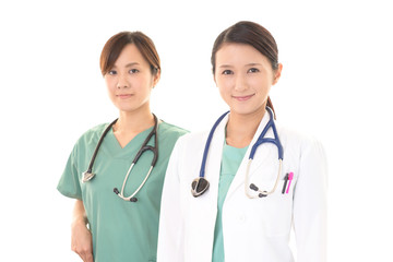 Fototapeta premium 笑顔の女医