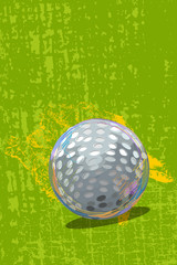 Golf Ball
All elements are in separate layers and grouped.