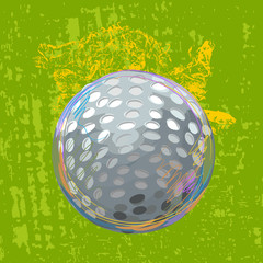 Golf Ball
All elements are in separate layers and grouped.