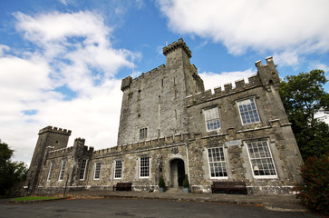 Fototapeta na wymiar knappogue castle in Ireland