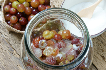 grape wine, grape fruit, alcoholic fermentation