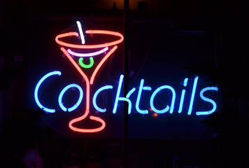 Cocktails Sign