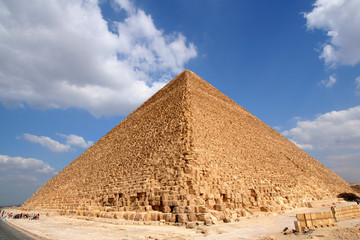 Fototapeta na wymiar Egyptian great pyramid