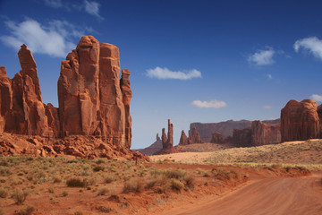 Monument Valley in America's southwest