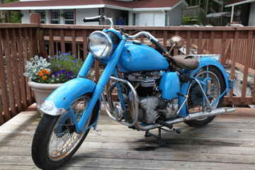 Antique Indian Motorbike