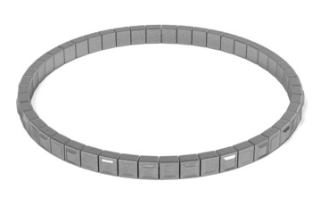 3d render of bracelet (jewelry)