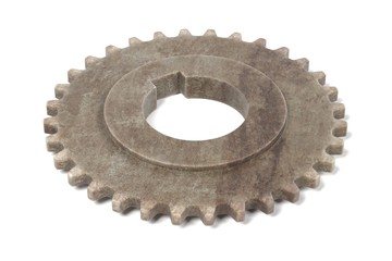 3d render of gear wheel