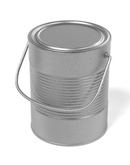 3d render of painting can