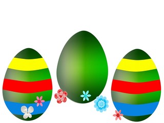 Easter egg illustration