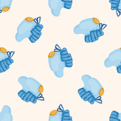 Baby clothes , cartoon seamless pattern background
