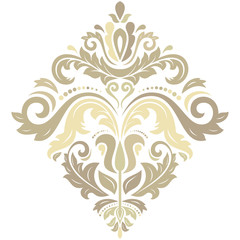 Damask Vector Orient Pattern