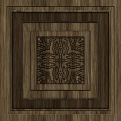 Fototapeta na wymiar Decorative Wood Panel