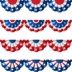 US bunting decoration - 85751911